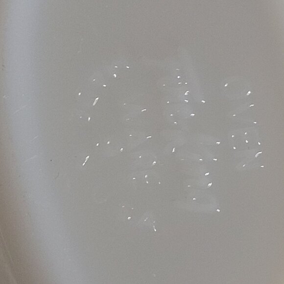 Fire King Anchor Hocking Milk Glass Fish Platter With Golden Accents - Picture 5 of 5